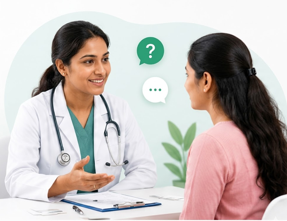 Doctor and patient