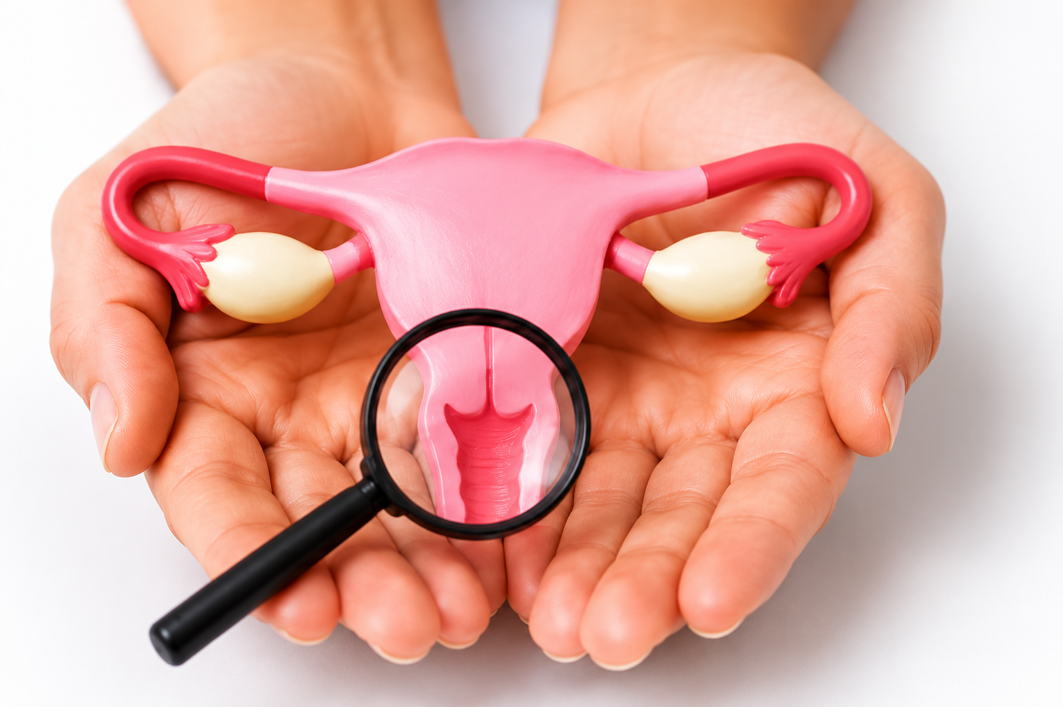 Uterus model illustration